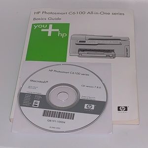 CD installation HP Photosmart C6100 series Mac